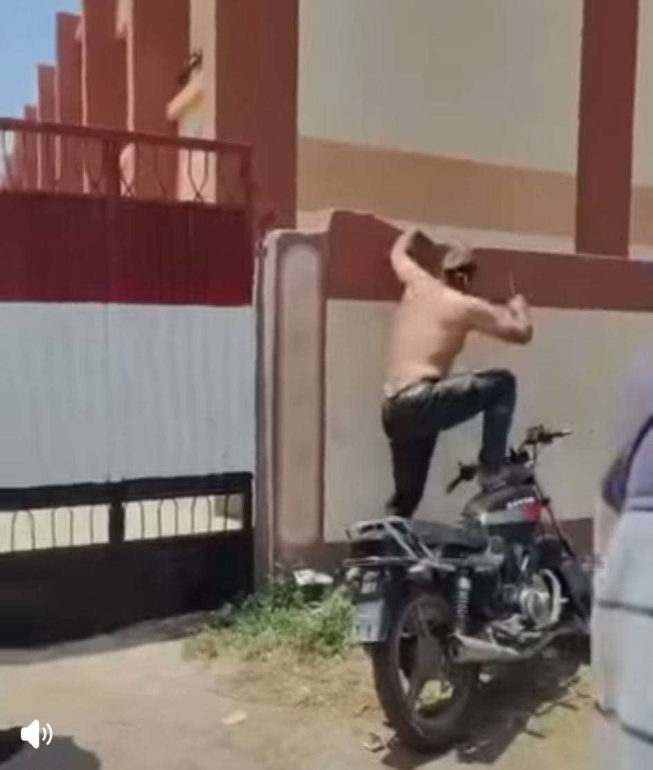 صور من الفيديو المتداول 