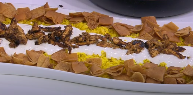 مقادير عمل فتة الشاورما