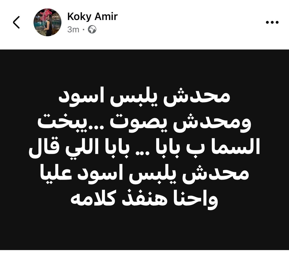 منشور أبنة أمير رشدي