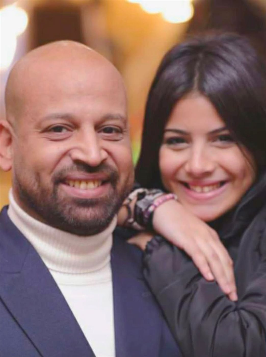 أمير رشدي وأبنته