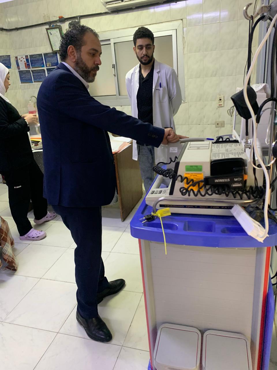 حملة مرور ميداني موسعة على المنشآت الطبية الخاصة بمحافظة القاهرة