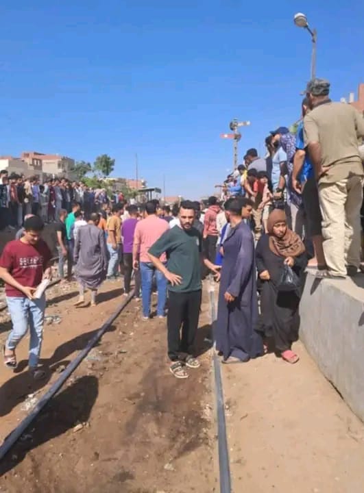 جانب من الحادث 