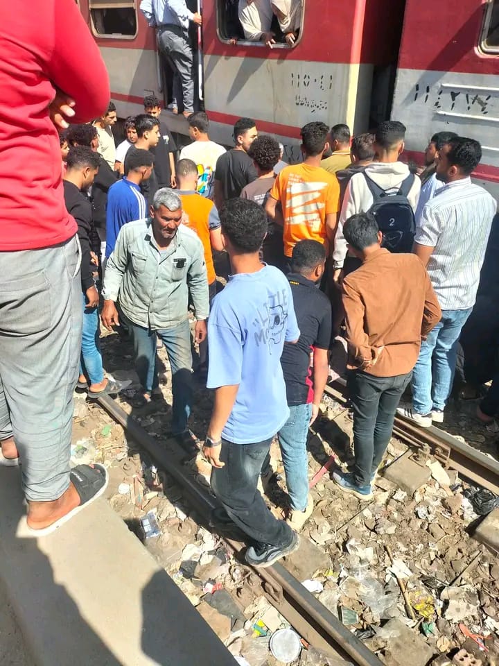 جانب من الحادث 