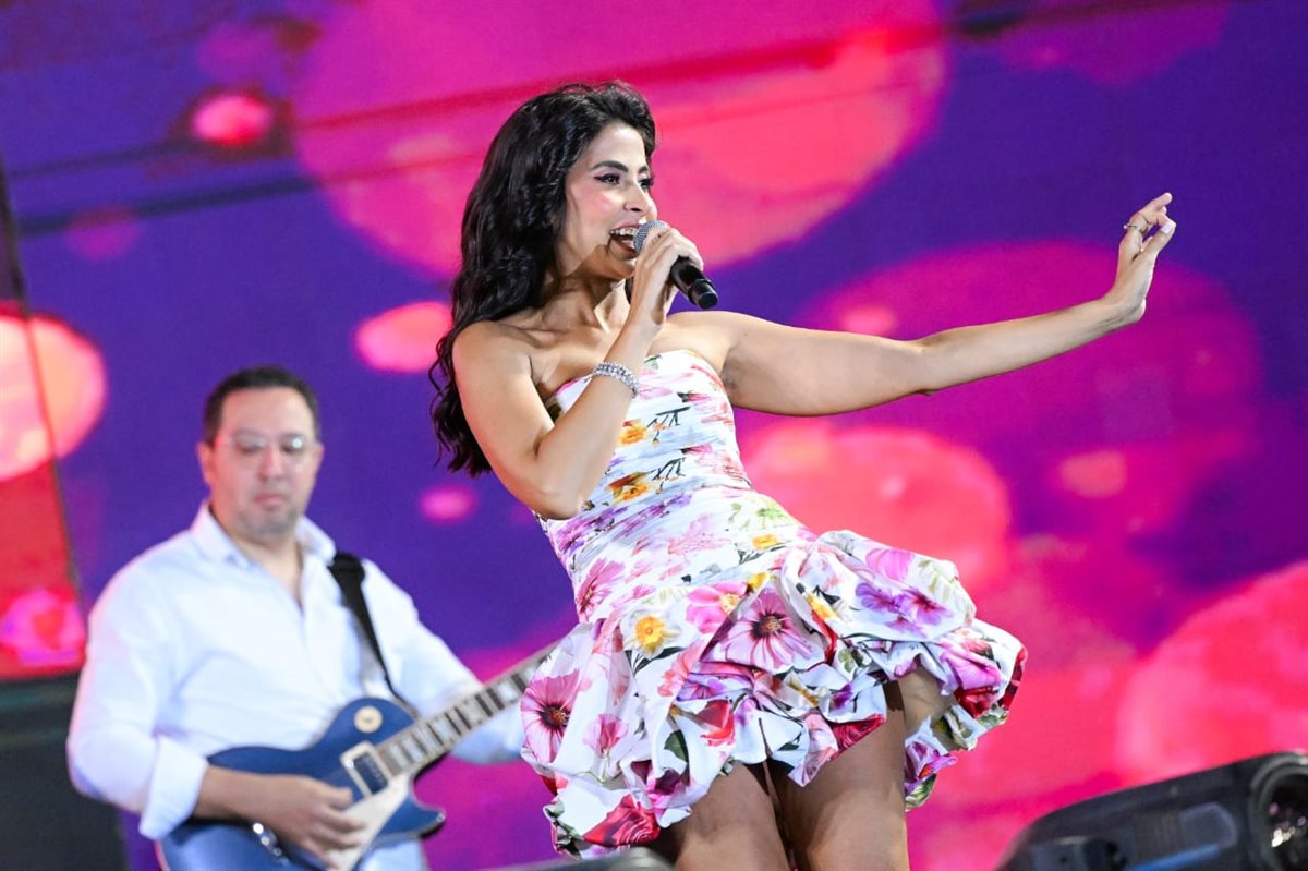 لقطات من حفل روبي في نادي وادي دجلة بالمعادي (5)