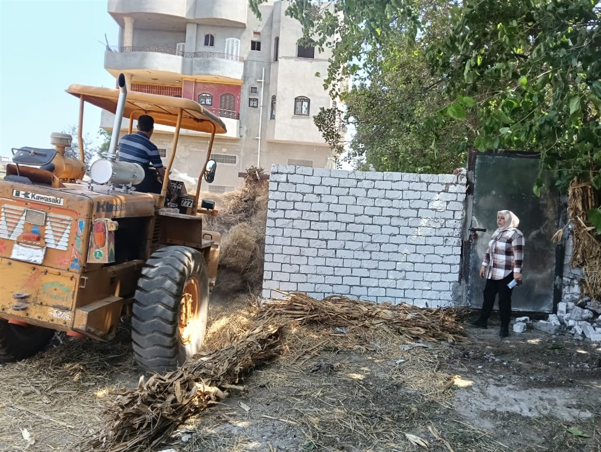 جانب من الإزالة 