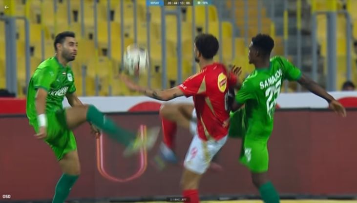 كرة وسام أبو علي وباهر المحمدي