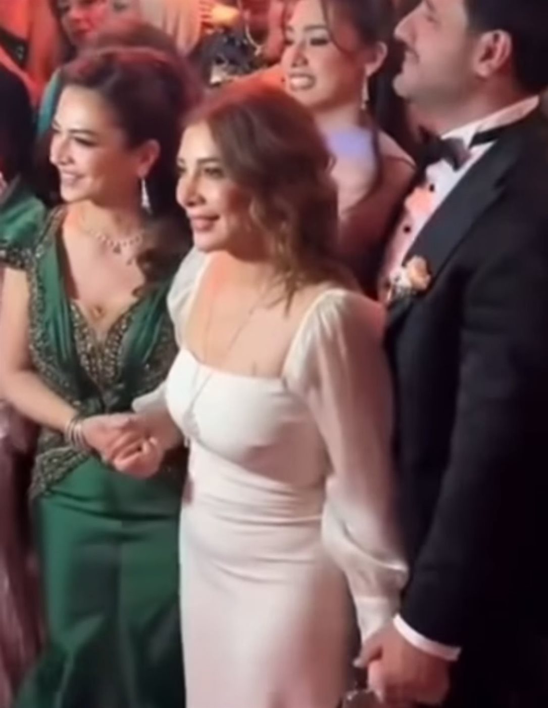 أحدث ظهور لـ أصالة بـ حفل زفاف نجل شقيقتها