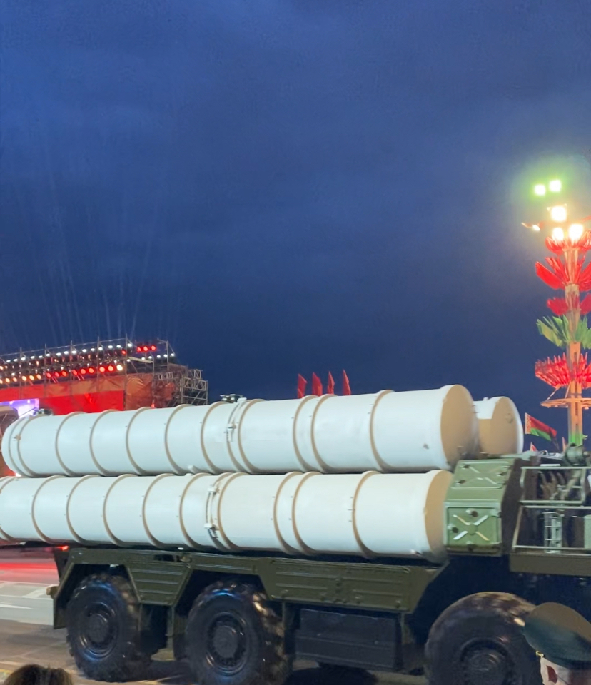 العرض العسكري في بيلاروسيا 