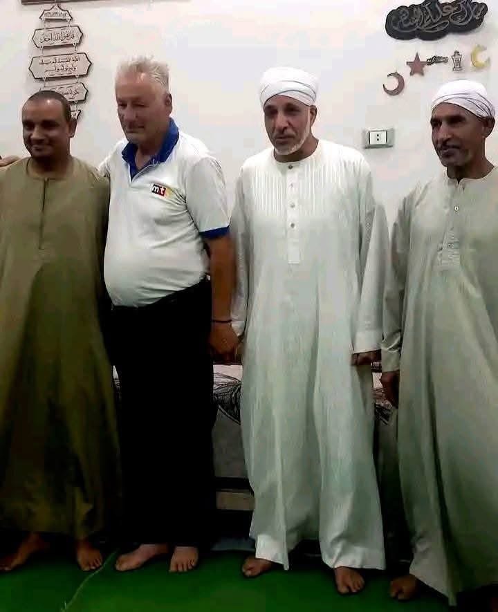 اسلام سائح ألماني بالأقصر