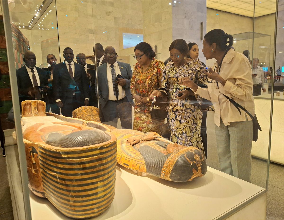 جانب من الزيارة 