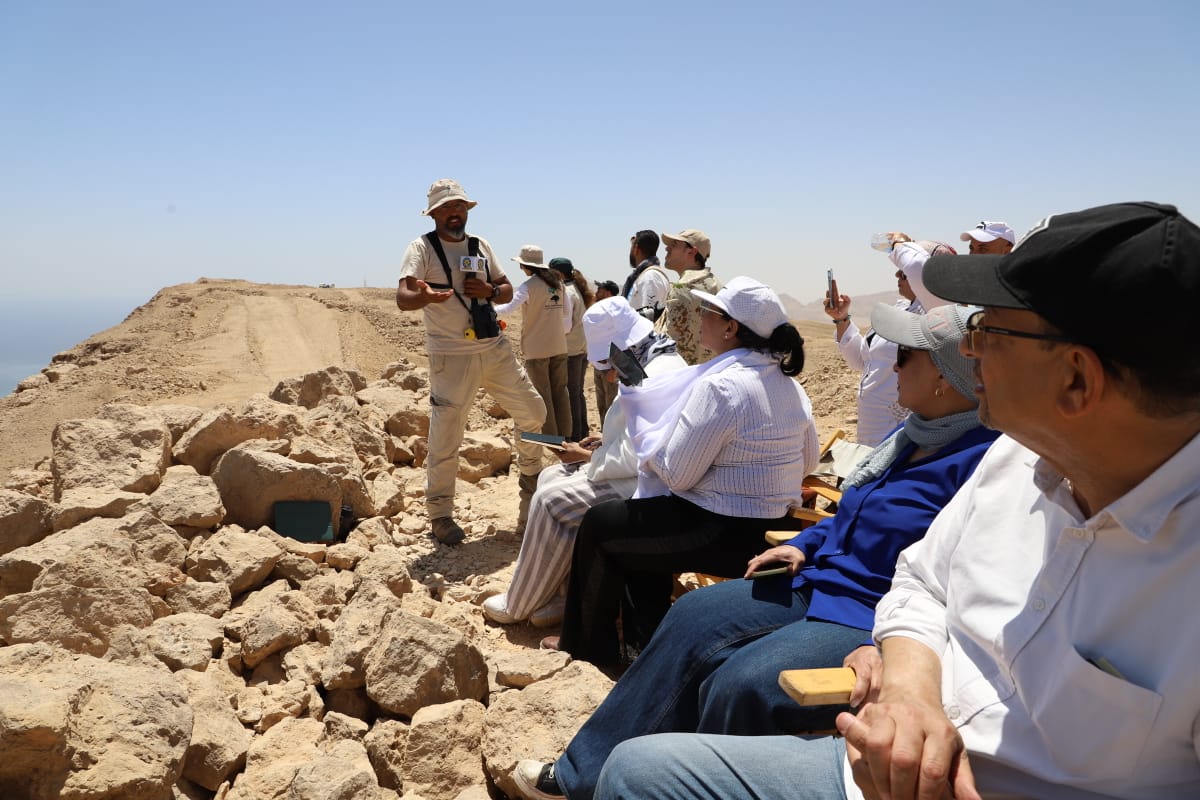 جانب من المشاركة 