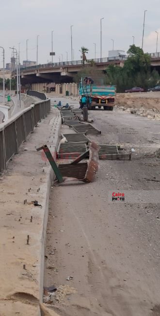 جانب من إزالات كوبري الأباجية