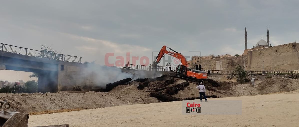 جانب من إزالات كوبري الأباجية