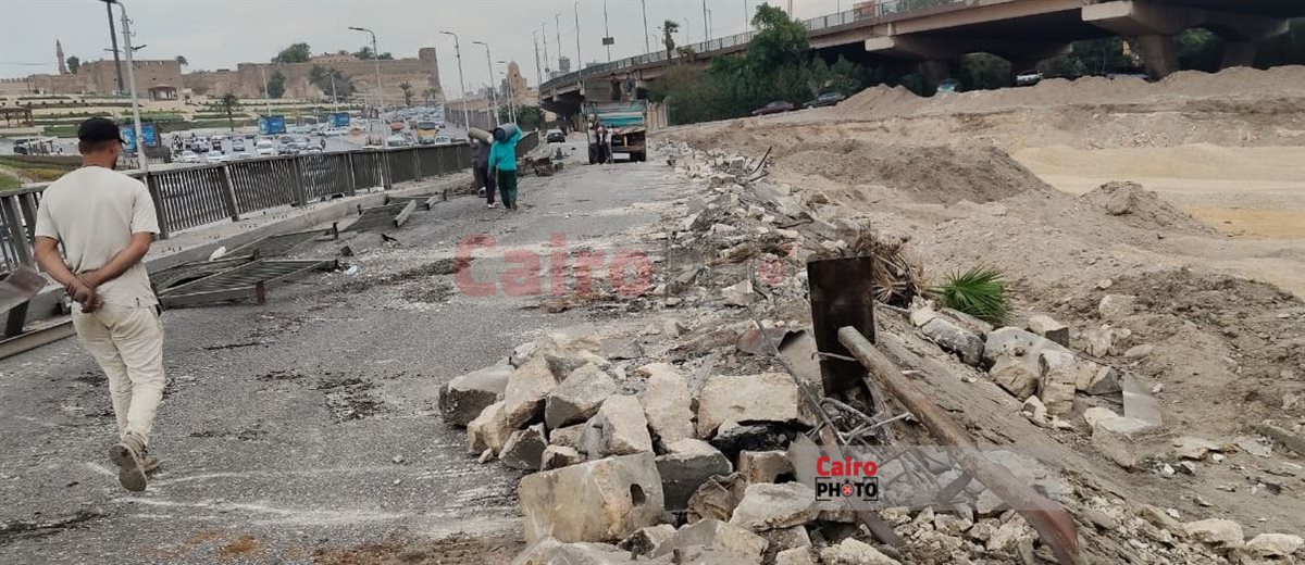 جانب من إزالات كوبري الأباجية