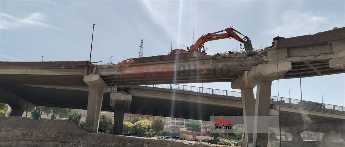 جانب من إزالات كوبري الأباجية