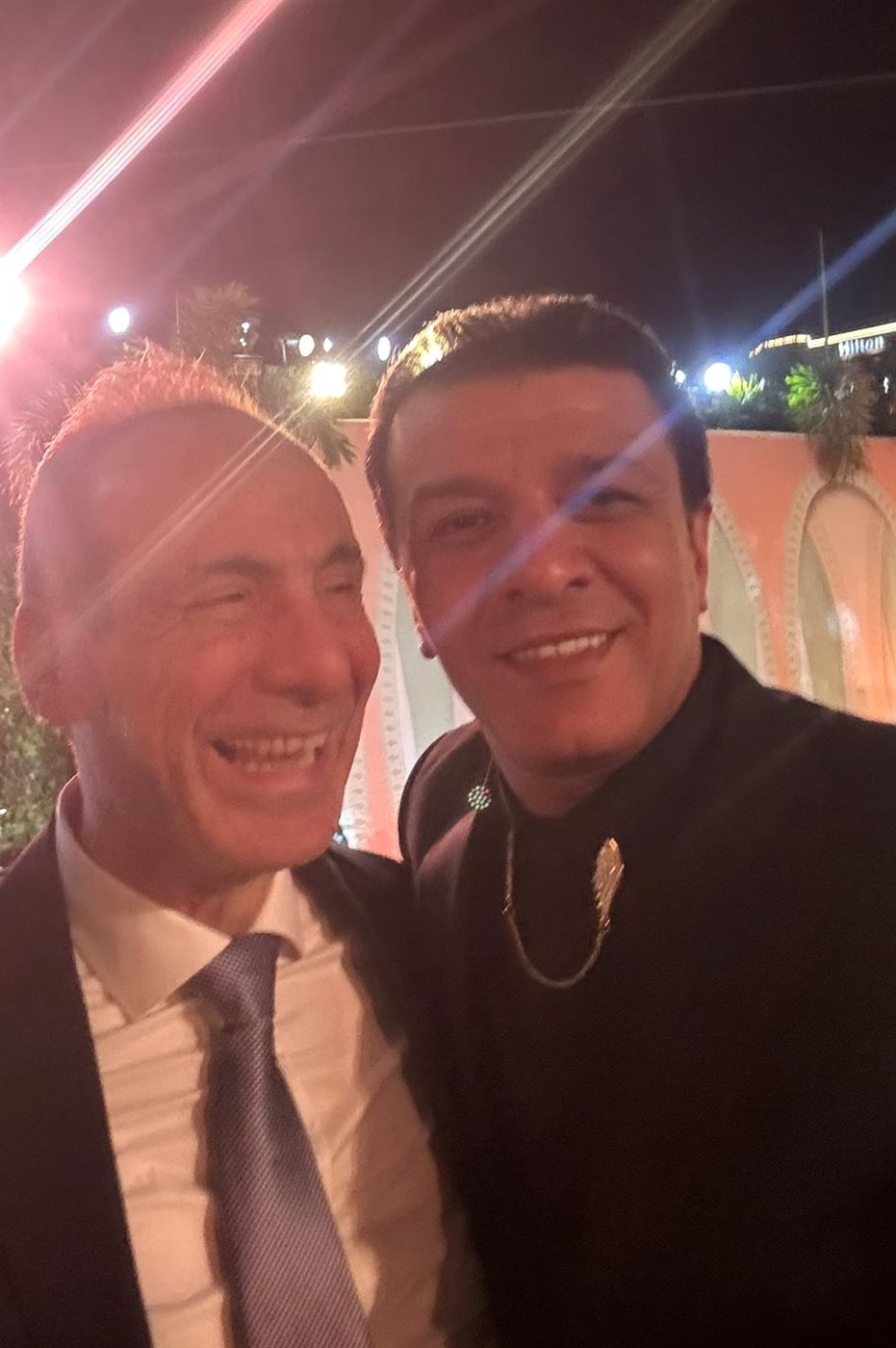  المايسترو عمرو سليم من حفل زفاف نجل الموسيقار أمير عبد المجيد