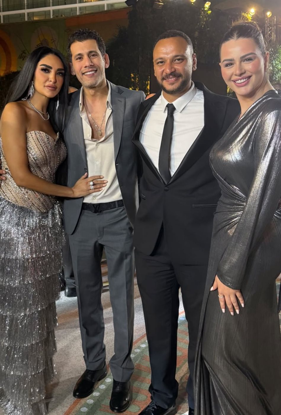 نجوم الفن في حفل زفاف نجل الموسيقار أمير عبدالمجيد