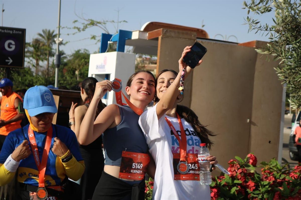 لقطات من ماراثون مدينتي