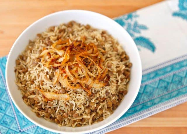 طريقة عمل المجدرة الأردنية