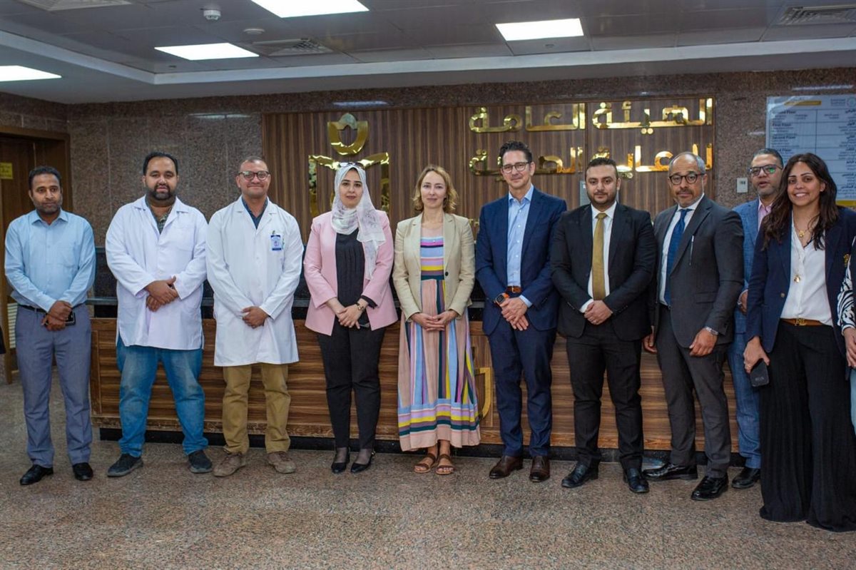 وفد طبي المانى في زيارة للأقصر