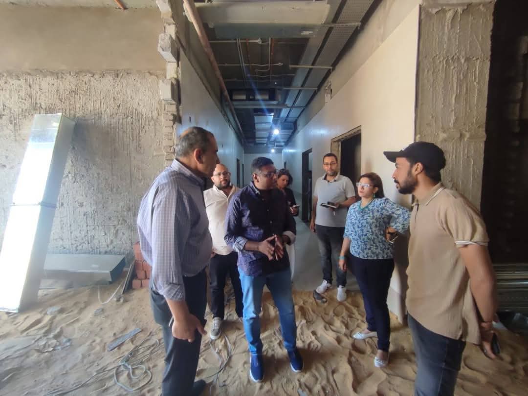 جولة وكيل وزارة الصحة بمستشفى رأس غارب 