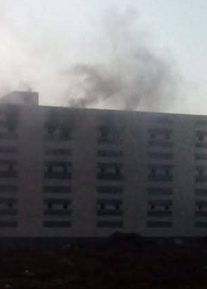 حريق مصنع ببورسعيد