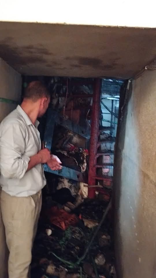 السيطرة على حريق مسجد بالمنوفية