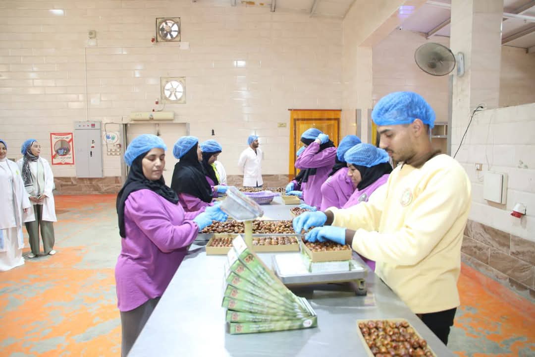 جانب من زيارة مستشار رئيس الجمهورية للوادى الجديد