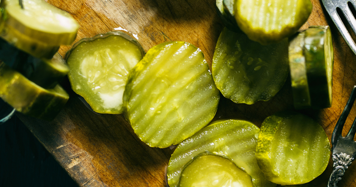 خيار مخلل في ربع ساعة