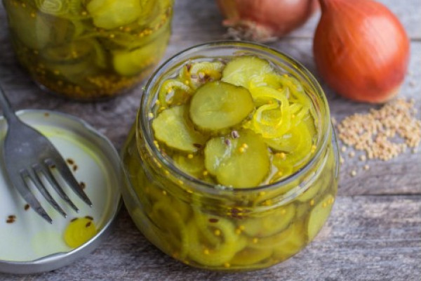 خيار مخلل في ربع ساعة