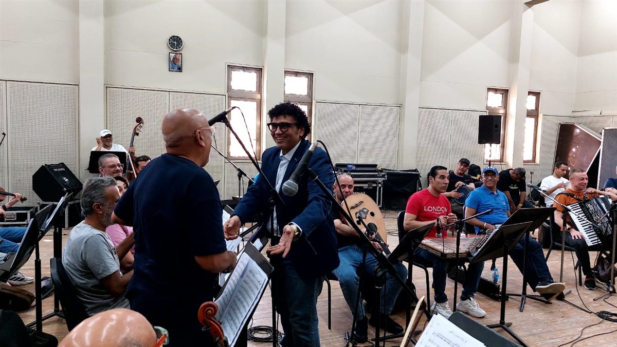 بروفات حفل كوكب الشرق