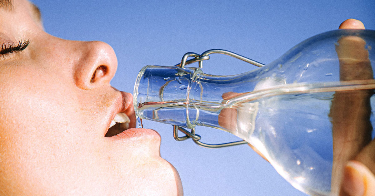 أضرار قلة شرب الماء في الصيف