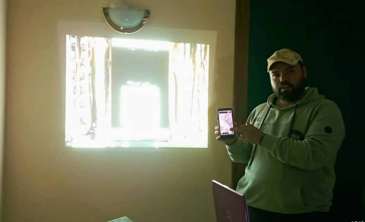 جانب من تدريب الأثريين