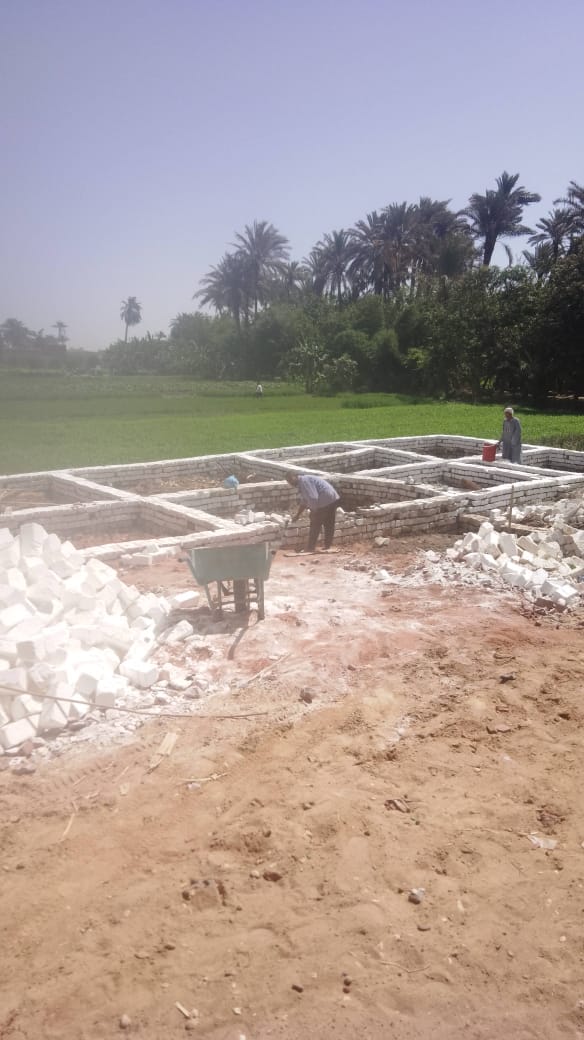 إزالة 21 حالة تعدٍ بالبناء المخالف على الأراضي الزراعية