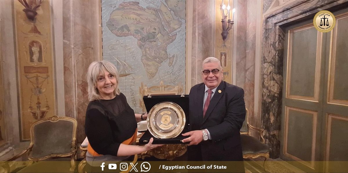 مجلس الدولة يوقع مذكرة تفاهم مع المعهد الدولي لتوحيد القانون الخاص