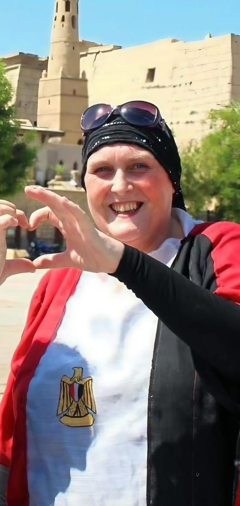 رحيل اشهر سائحة إنجليزية عاشقه للأقصر