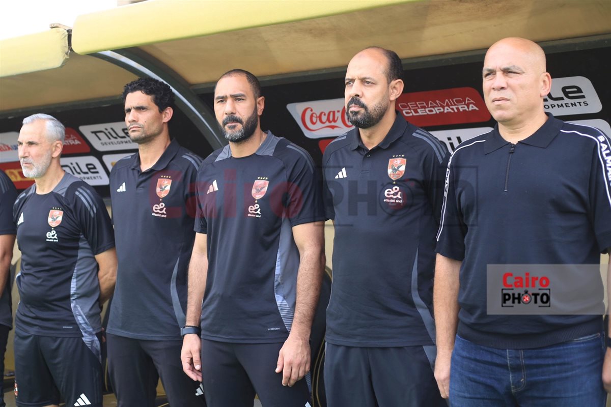 من مباراة الأهلي وسيراميكا 