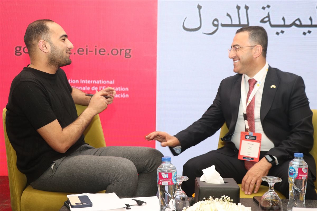 أمين اتحاد المعلمين الفلسطينيين مع محرر القاهرة 24