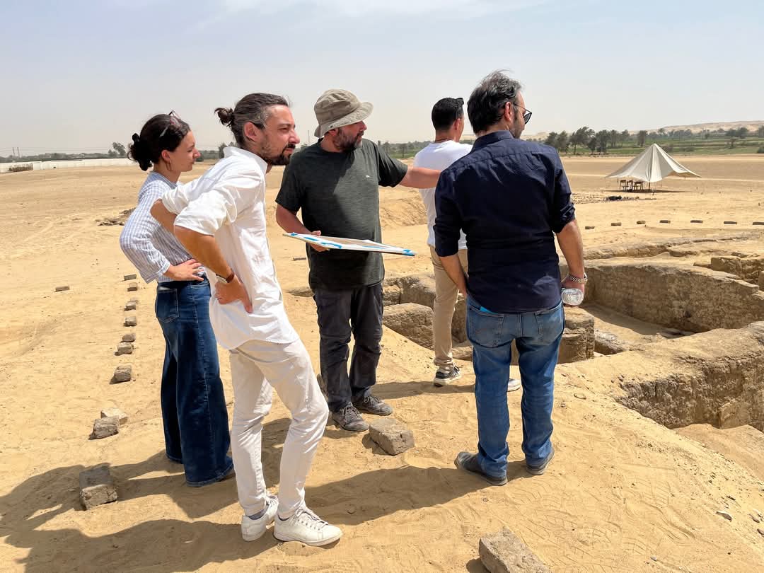 البعثة الأثرية بالفيوم