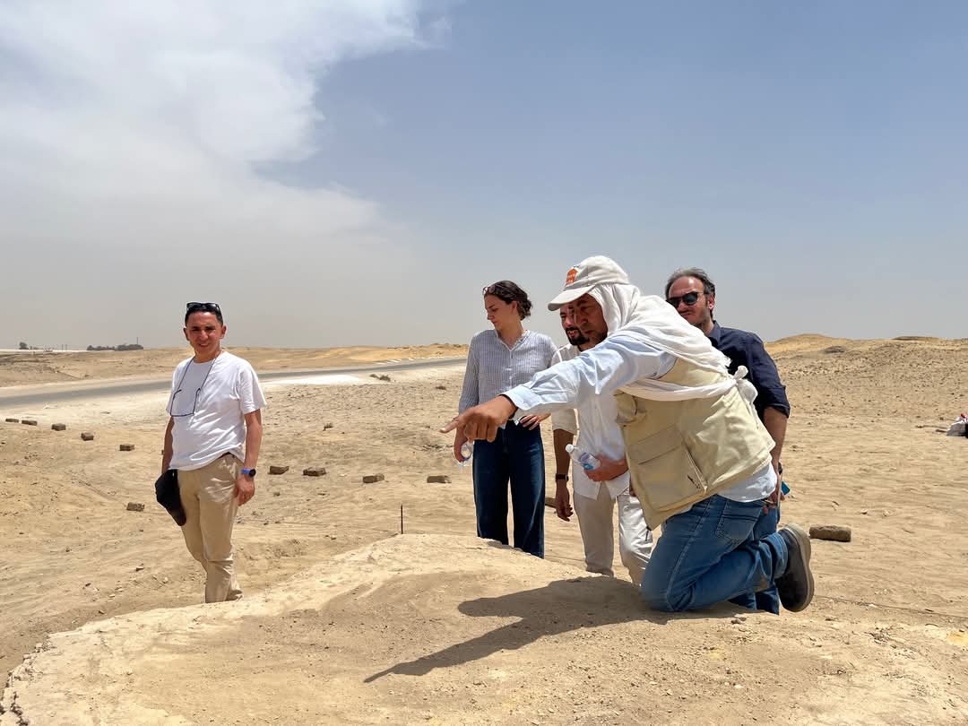 البعثة الأثرية بالفيوم