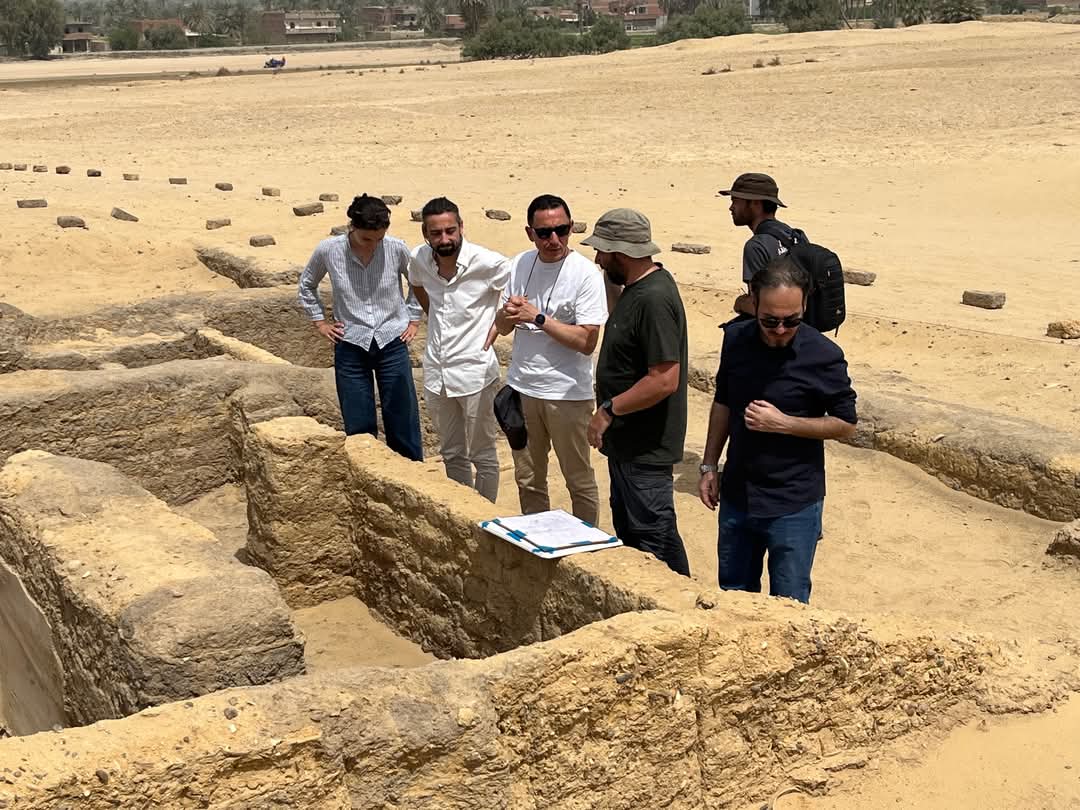 البعثة الأثرية بالفيوم