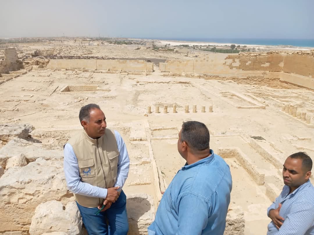 جانب من الجولة الأثرية 