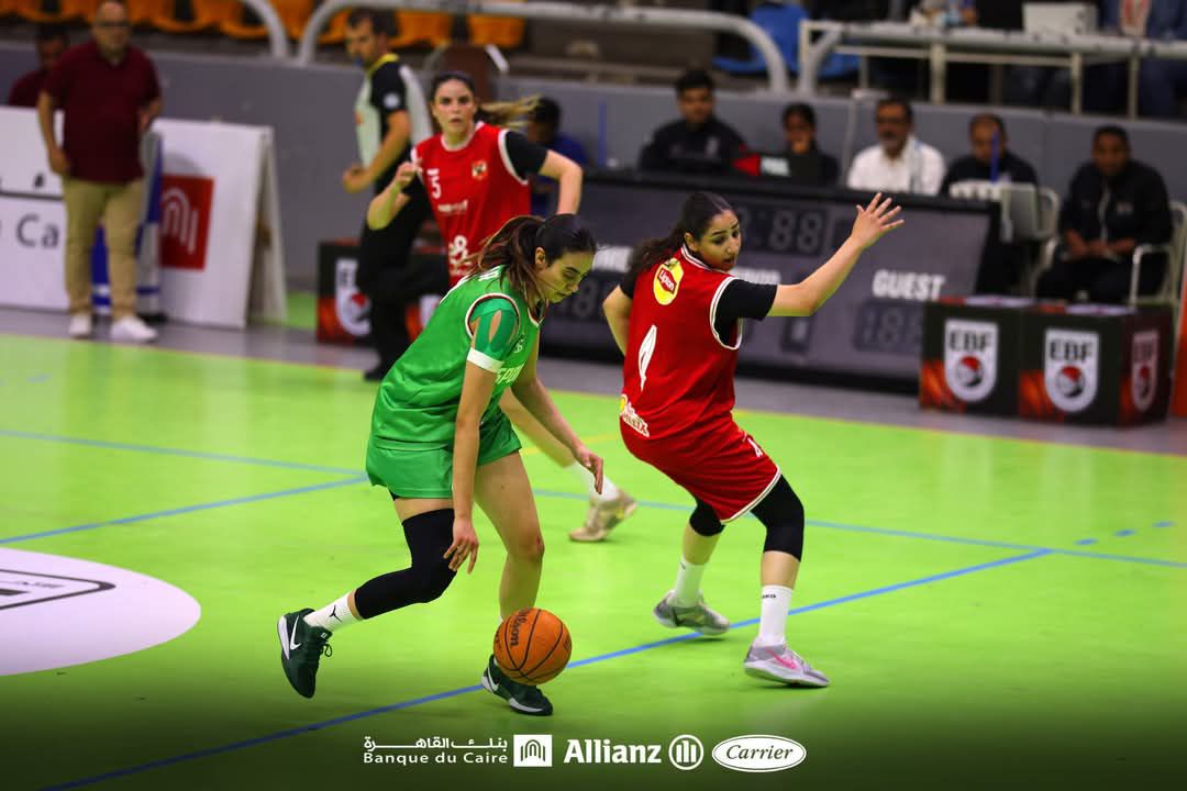 الأهلي يفوز على سبورتنج في أولى مباريات نهائي دوري السوبر لكرة السلة سيدات