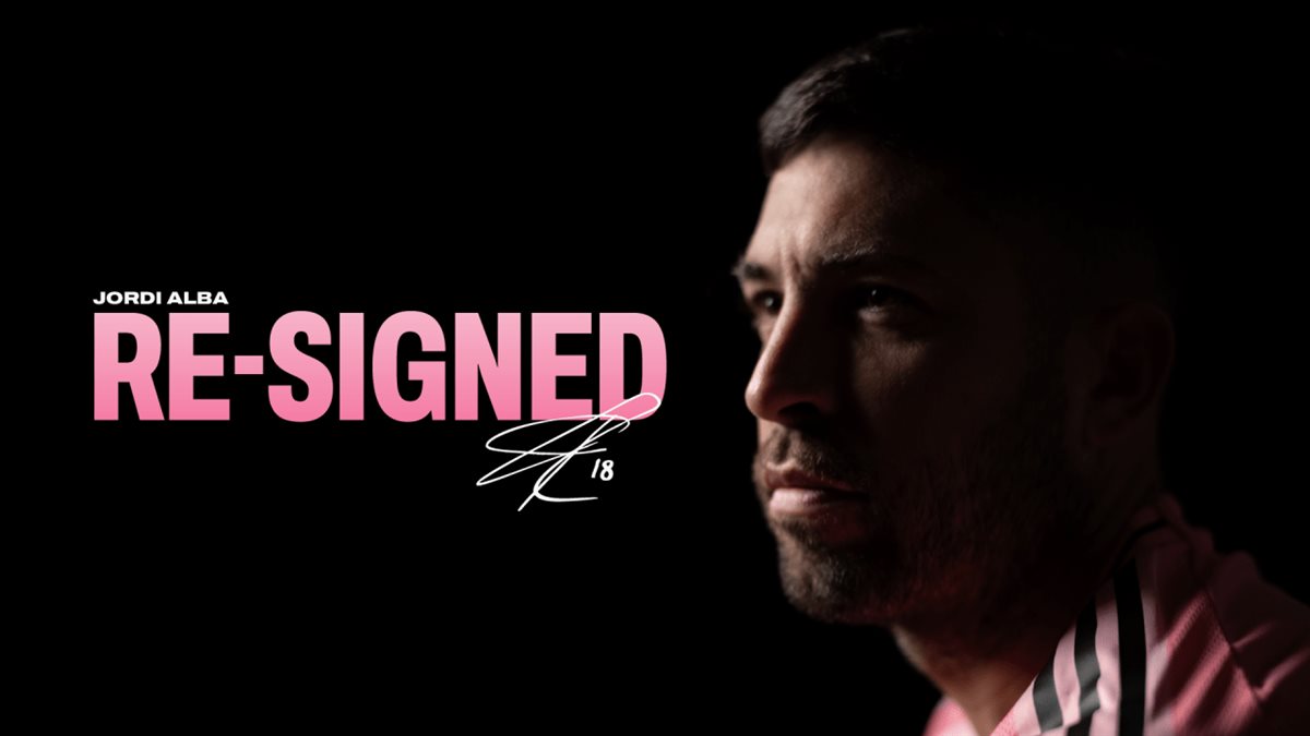 رسميًا.. إنتر ميامي يعلن تجديد عقد جوردي ألبا حتى عام 2027