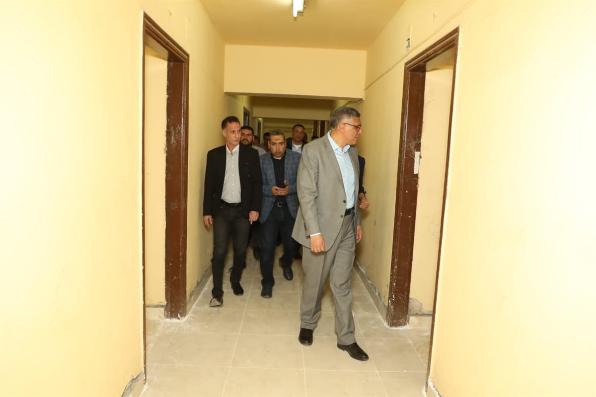 جانب من جولة محافظ الجيزة