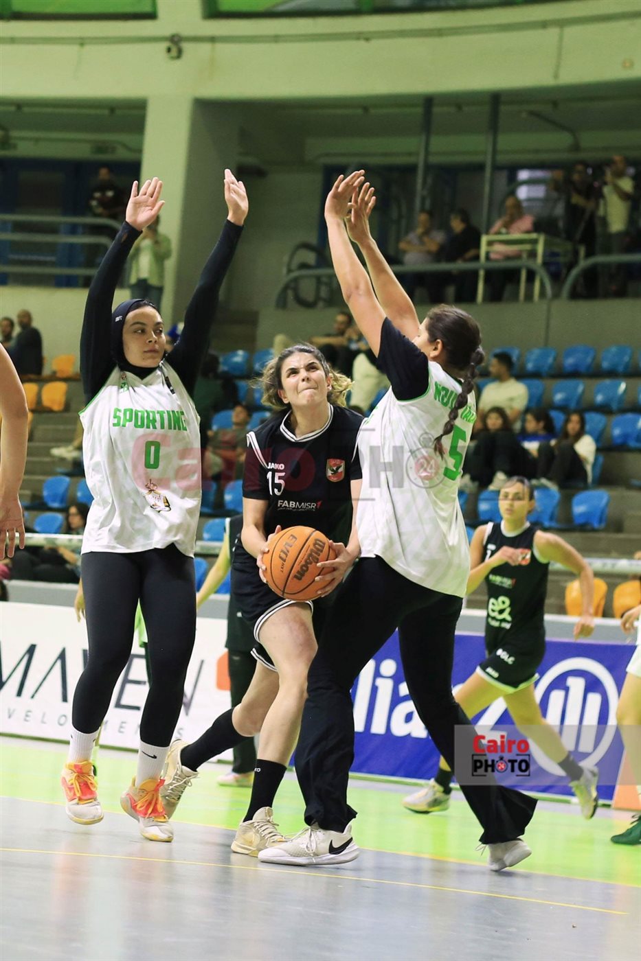 الأهلي يتوج بدوري السوبر لكرة السلة سيدات على حساب سبورتنج