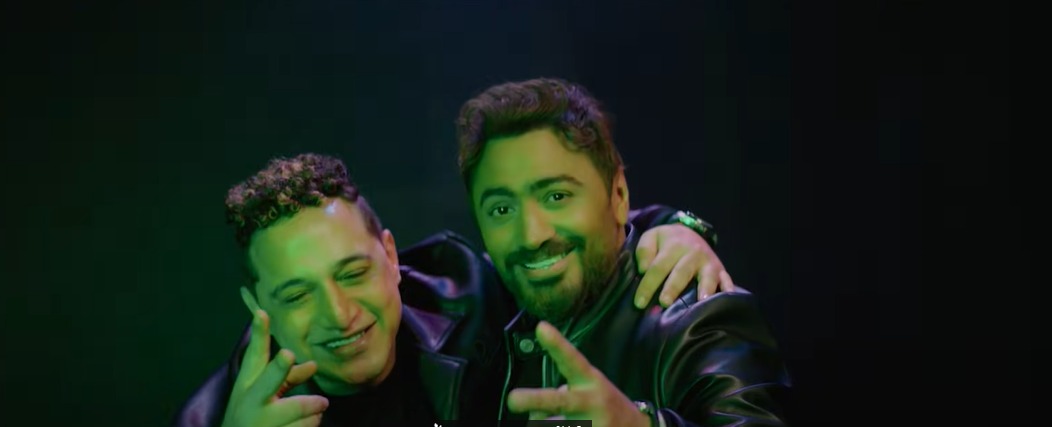 تامر حسني ورضا البحراوي في أغنية المقص