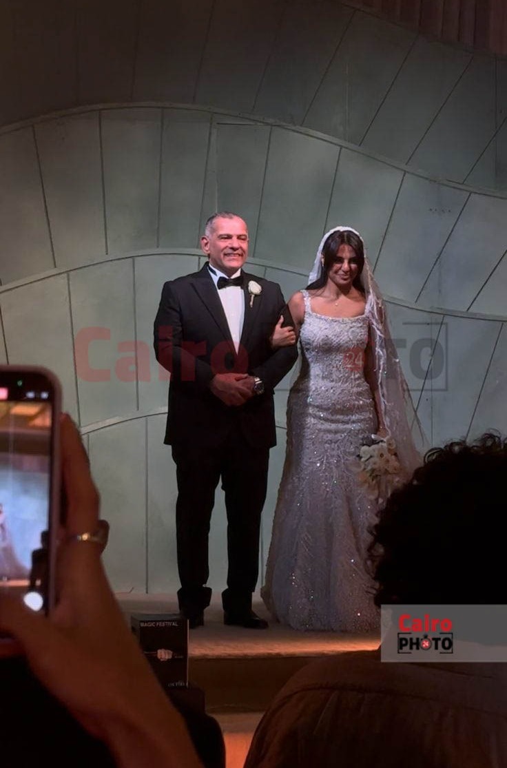 بحضور نجوم الفن.. حفل زفاف هيا كتكت ابنة أمل رزق