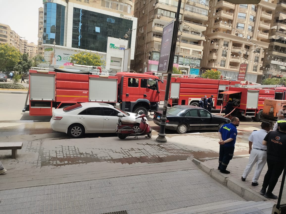 صور من الحريق