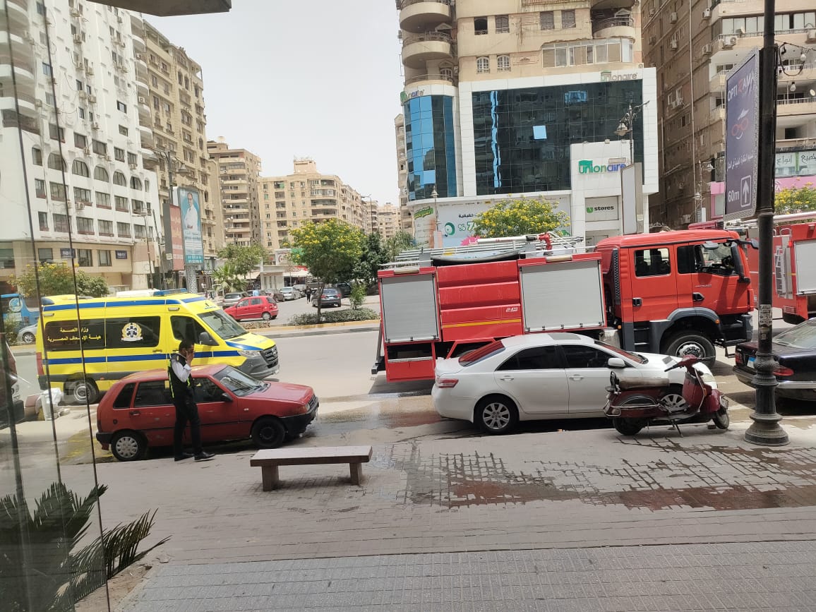 صور من الحريق